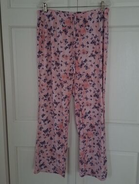 Bobbie Brooks butterfly pattern pajama pants
